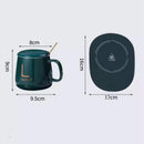 Conjunto Inteligente com Caneca de Cerâmica de 380ml e Aquecedor Automático Elétrico