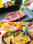 Porta Dispenser Oleo Azeite Com Pincel Culinário De Silicone