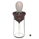 Porta Dispenser Oleo Azeite Com Pincel Culinário De Silicone