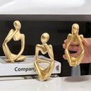 Kit Trio  Estatueta Decorativa