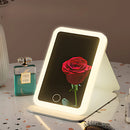 Espelho De Maquiagem Iluminado  Recarregável