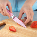 Kit de facas com 6 Peças Rosa