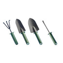 Kit Mini Jardinagem  Ferramentas Aço 4 Peças