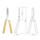 Tesoura com Cabo de Madeira